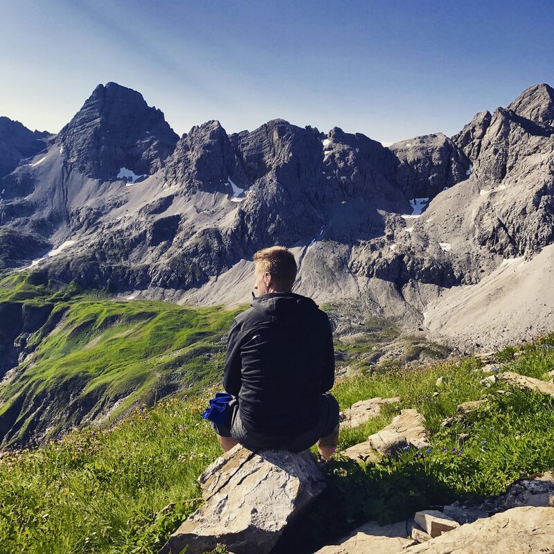 Wandern in den Bergen