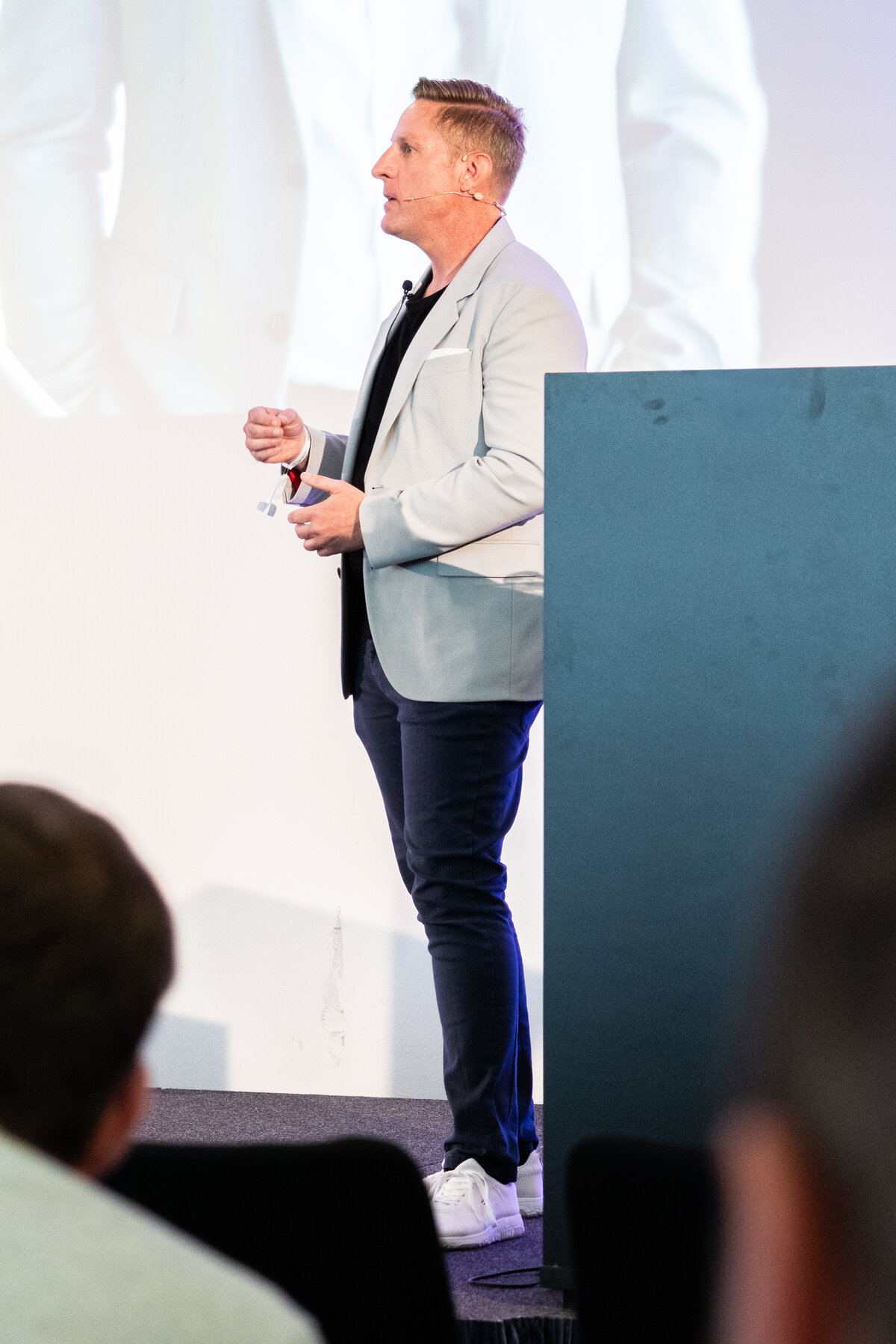 Markus Kellermann als Speaker auf einer Konferenz